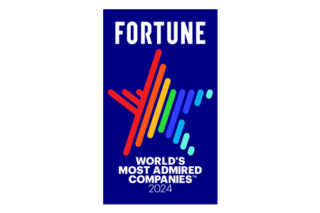 Fortune Magazine’s World’s Most Admired Companies logo
