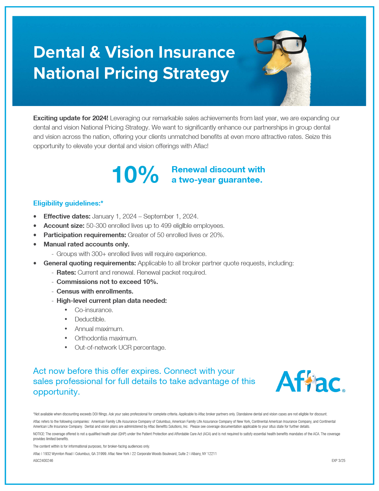 National Pricing Strategy